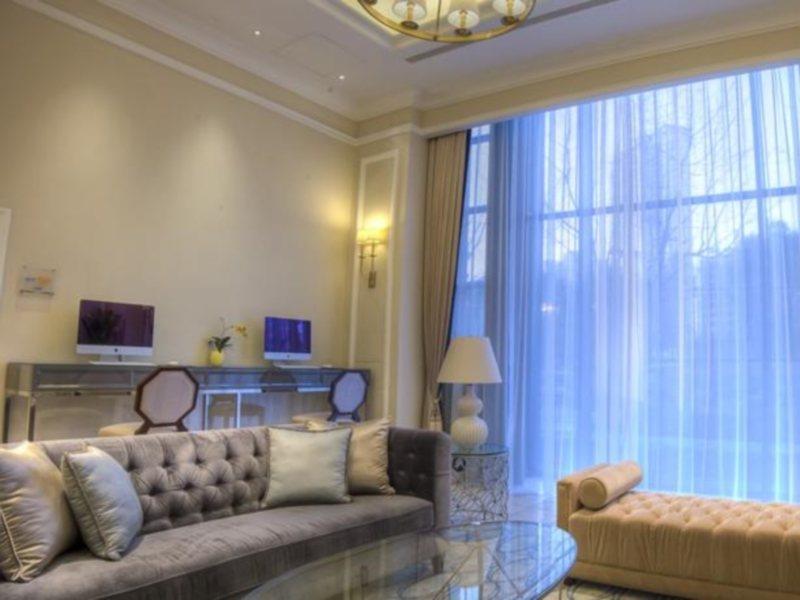 Green Court Residence City Center, Шанхай Екстериор снимка